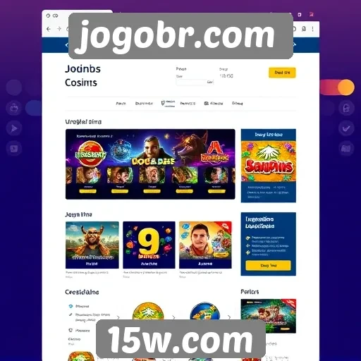 Avaliação da interface do usuário do site jogobr.com